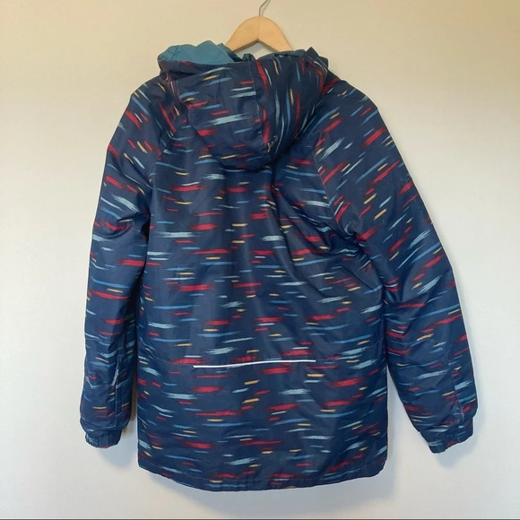 Columbia Kids Jacket - Blue with Red and Yellow Accents - Picture 11 of 12